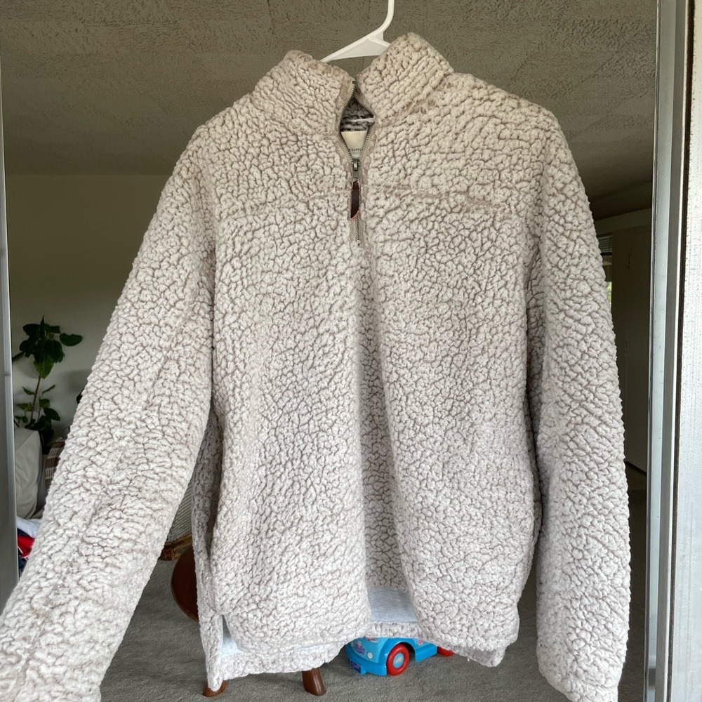 Thread & Supply Cozy Cream Sherpa Jacket